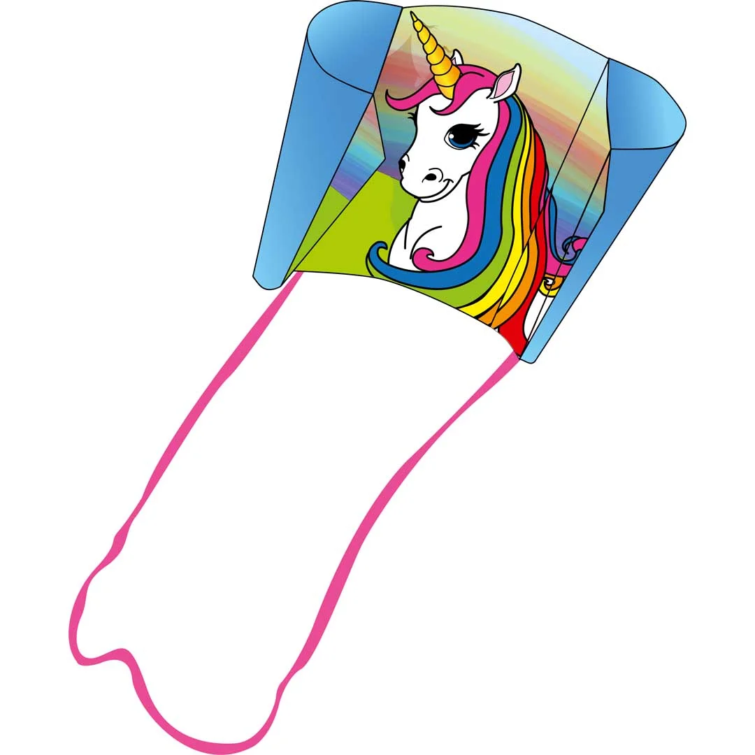 Parafoil drake Sleddy Unicorn HQ bredd 76cm - Bild 2