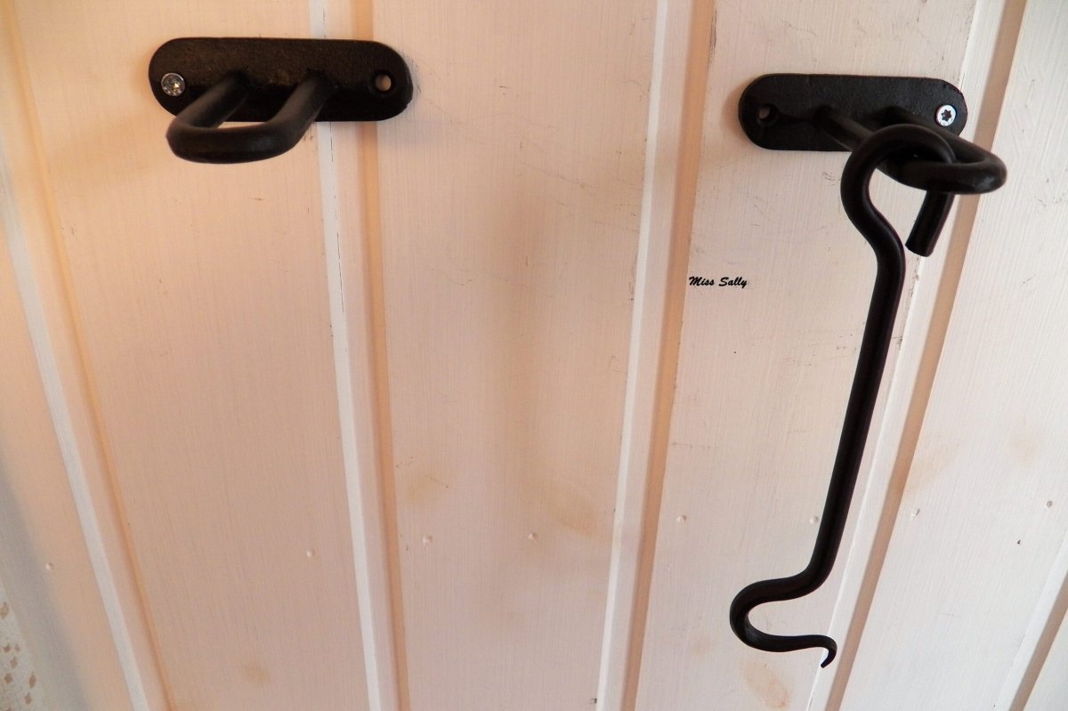 Toapappershållare gjutjärn “jättehasp” - Bild 4