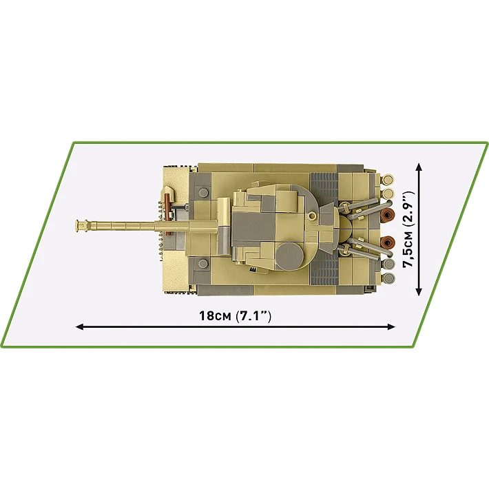 Cobi Panzer VI Tiger I no 131 - Bild 3