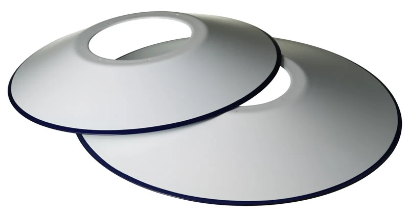 Emaljskärm, stor 30 cm - Bild 2