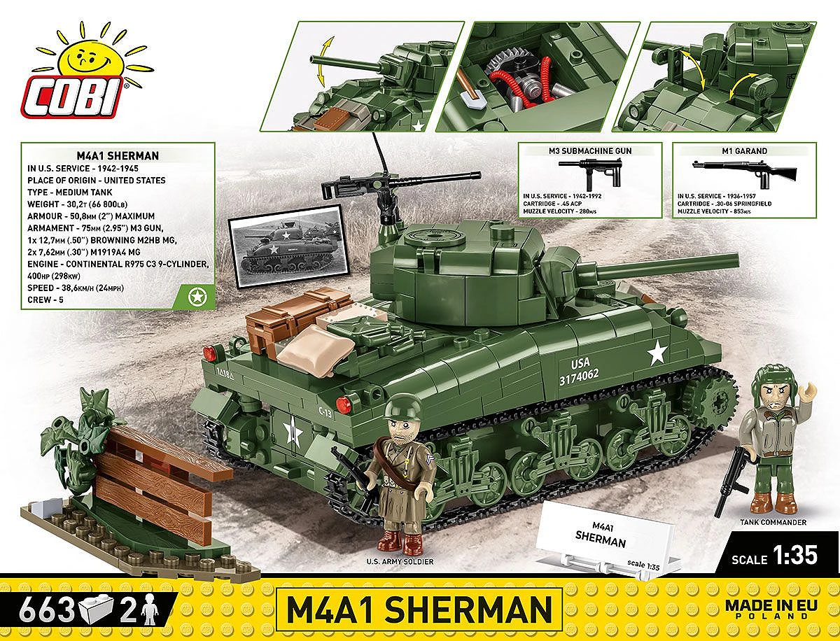 Cobi M4A1 Sherman - Bild 5