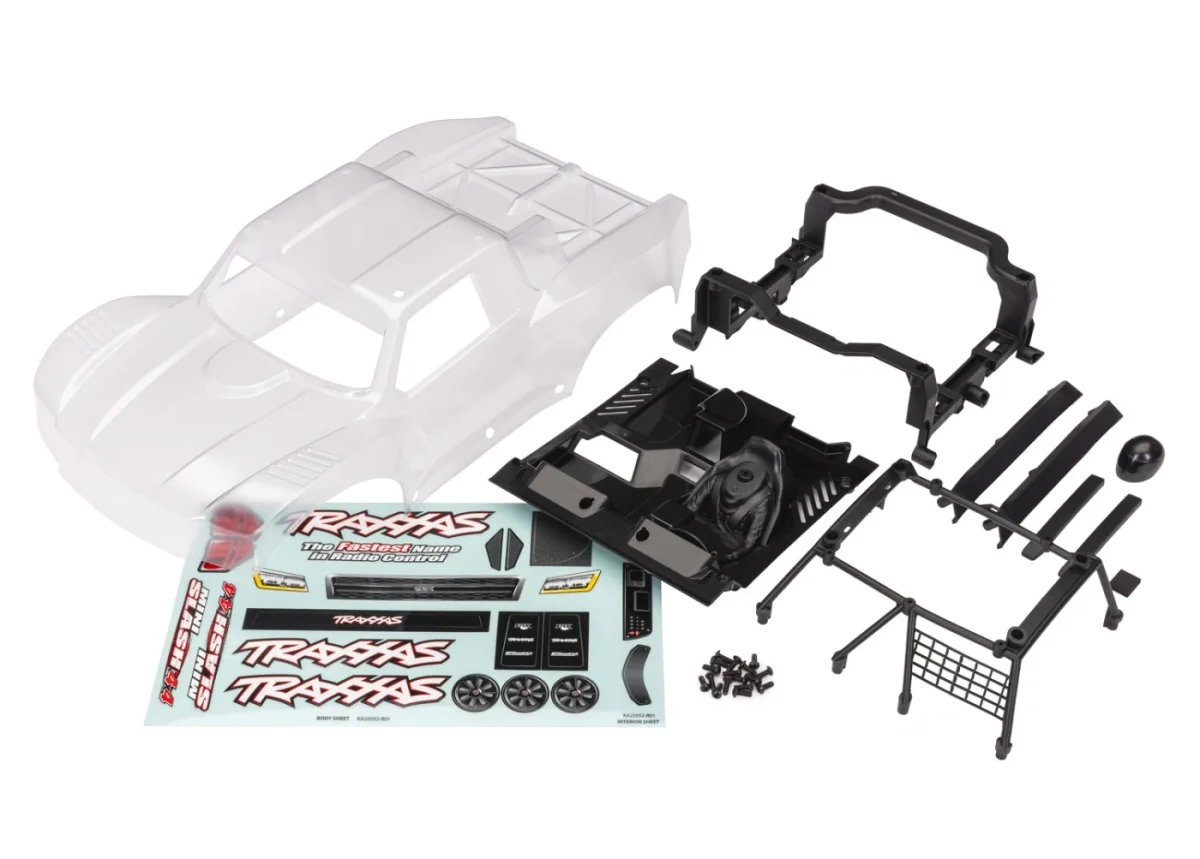 Kaross Mini Slash Omålad Traxxas – 10811