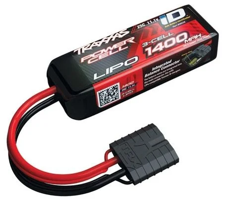 LiPo 11,1V 3S 1400mAh 25C iD Traxxas 2823X - Bild 2