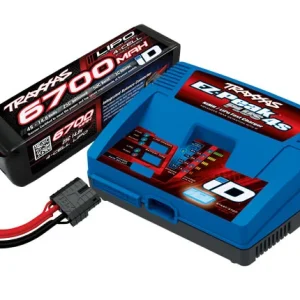 Peak Plus 8A och 4S 14.8v Li-Po 6700mAh Laddare Traxxas