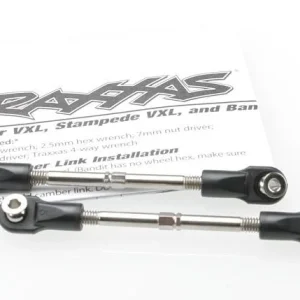 Styrstag V/H-Gängade 59mm/78mm(cc) Stål (2) Traxxas 3745