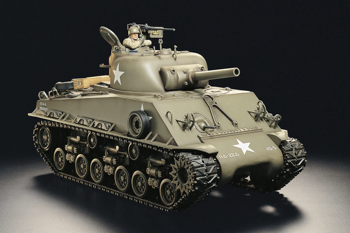 1/16 R/C M4 Sherman 105mm Howitzer Full-Option Kit - Bild 2