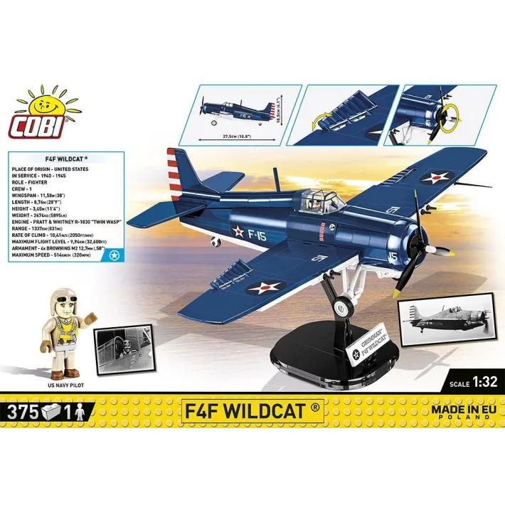 Cobi F4F Wildcat – Northrop Grumman - Bild 9