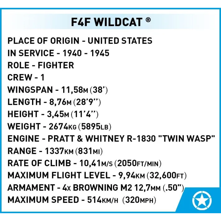 Cobi F4F Wildcat – Northrop Grumman - Bild 8
