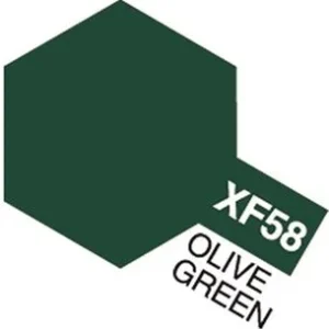 Tamiya 81758 Akryl färg XF-58 Olive Green 10ml