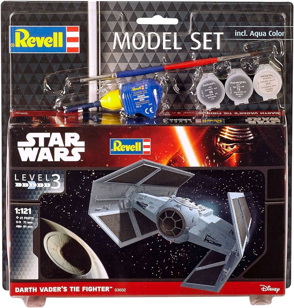 Revell 63602 Model-Set Star Wars Darth Vader TIE Fighter - Bild 2