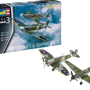 Revell 63710 Model Set Combat Set Bf109G-10 & Spitfire Mk
