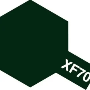 Tamiya 81770 Akryl färg XF-70 Dark Green 2 10ml