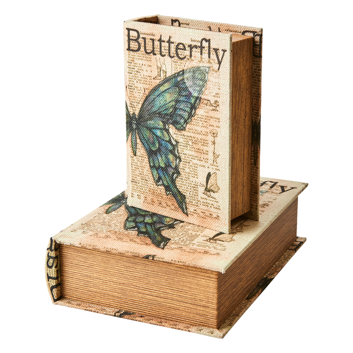 Brooke bokbox/låda Butterfly Medium