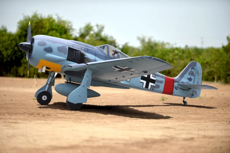 Black Horse Focke-Wulf FW 190A 120cc 2600mm GP/EP ARF - Bild 4