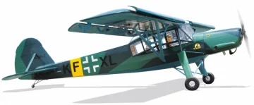 Black Horse Fieseler Fi156C Storch 2850mm 35cc Bensin ARTF - Bild 2
