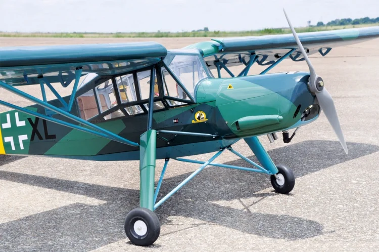 Black Horse Fieseler Fi156C Storch 2850mm 35cc Bensin ARTF - Bild 8