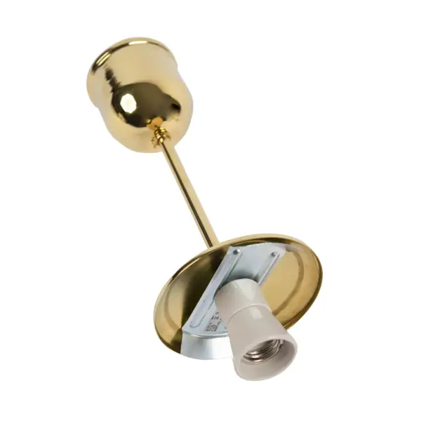 Lampa Bikupa liten, gul mässing, kort - Bild 3