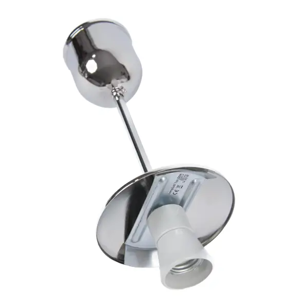 Lampa Bikupa, gul förnicklad kort - Bild 3