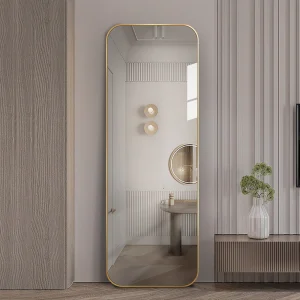 Helkroppsspegel 60x170 cm - Guld ram