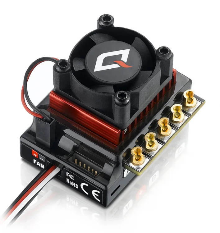 Hobbywing QuicRun 10BL120 G2 Sensor ESC 2-3S Bil 1/10 - Bild 2