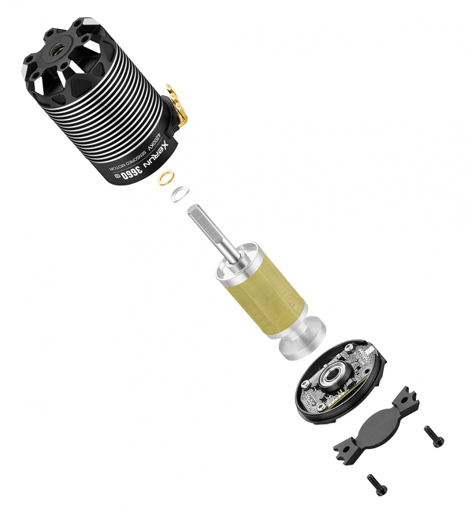 Hobbywing Motor XeRun 3652SD G3 5300kV 5mm Axel - Bild 7