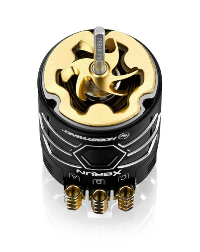 Hobbywing Motor XeRun D10 13.5T Röd Drift BL Sensored - Bild 5