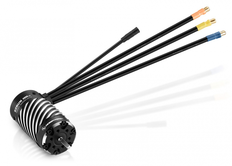 Hobbywing Motor EzRun 4990SD G2 1650kV Sensorbaserad 3-8S 1/8-1/7 - Bild 4