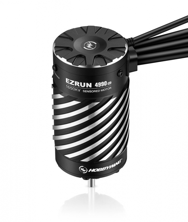 Hobbywing Motor EzRun 4990SD G2 1650kV Sensorbaserad 3-8S 1/8-1/7 - Bild 6