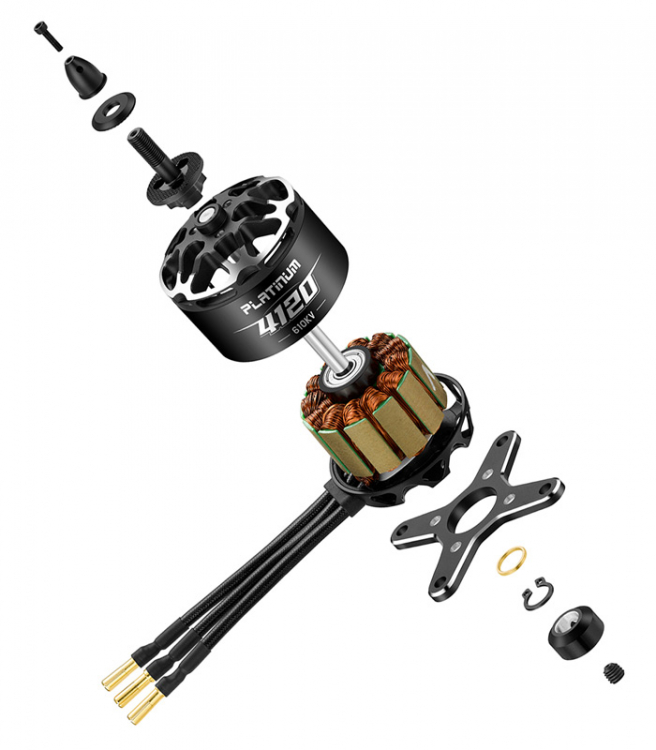 Hobbywing Platinum 4130SL 420kV 6S - Bild 7