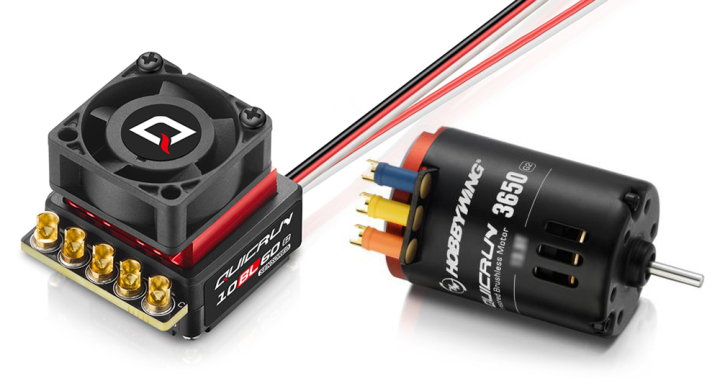 Hobbywing QuicRun Combo 10BL60 SD G2 – 3650SD 10.5T G2