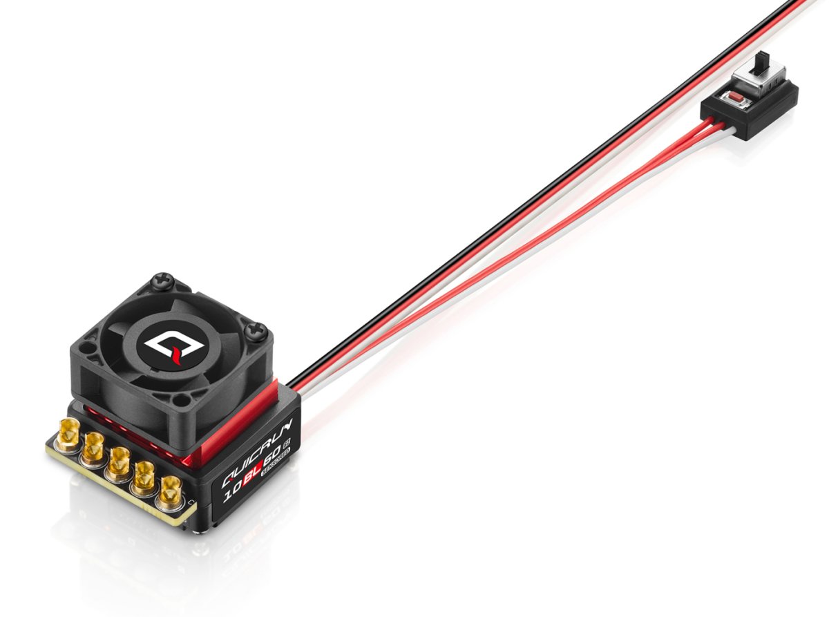 Hobbywing QuicRun Combo 10BL60 SD G2 – 3650SD 10.5T G2 - Bild 7