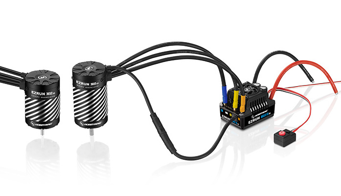 Hobbywing EzRun Combo MAX10 G2 140A – 3665SD 2400kV G3 1/10 - Bild 4
