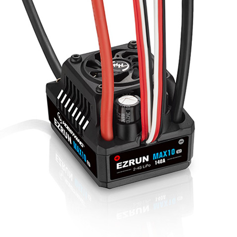 Hobbywing EzRun Combo MAX10 G2 140A – 3665SD 2400kV G3 1/10 - Bild 8