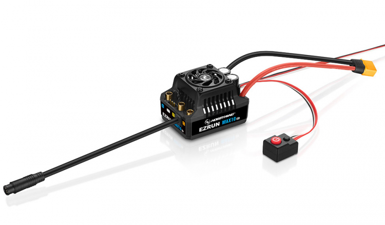 Hobbywing EzRun Combo MAX10 G2 140A – 3665SD 2400kV G3 1/10 - Bild 9