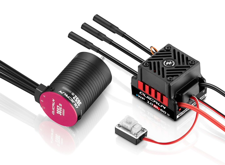 Hobbywing QuicRun Combo WP 10BL60 G2 – 3652SL 4000kV G2 - Bild 2