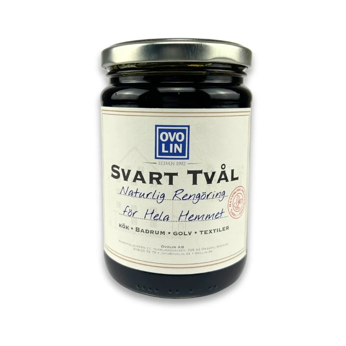 Svart tvål ovolin
