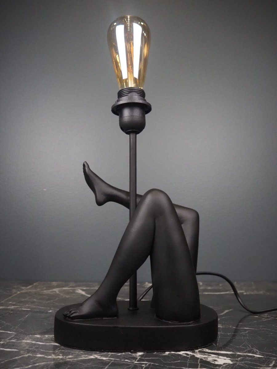 Bords lampa ben med skärm - Bild 2