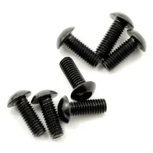 Insex rund skalle 3x10mm rostfri 10st