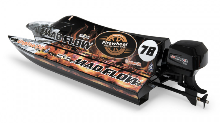 Joysway Mad Flow V3 F1 Katamaran Brushless utan ladd & batt - Bild 3