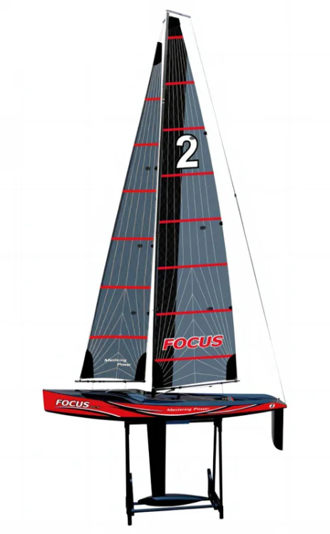 Joysway Focus V3 Segelbåt 1M RTR Röd
