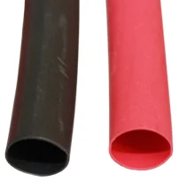 Krympslang 4mm 0,5m Röd