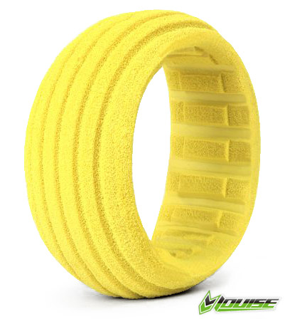 Louise B-VIPER Däck/Fälg 1/8 Buggy Soft Vit 2-pack - Bild 4