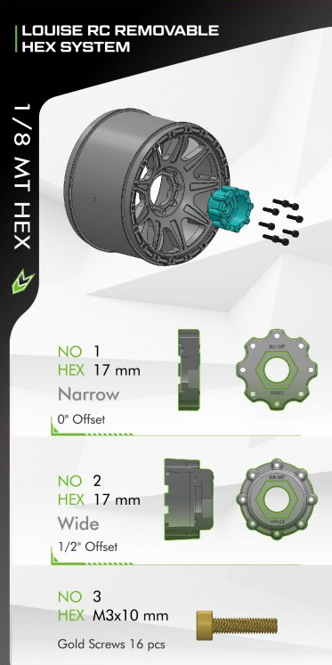 Louise MT-CYCLONE Däck/Fälg 3.8 Sport 2-pack - Bild 8