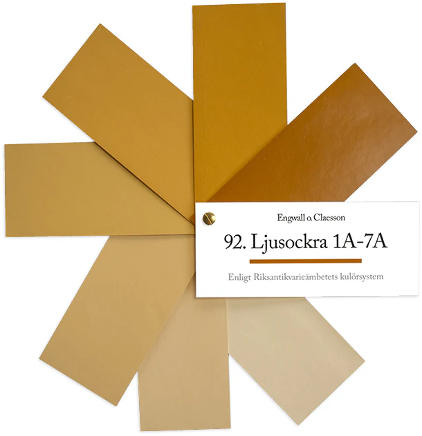 Utvändig Linoljefärg Ljusockra 92 1 L - Bild 3