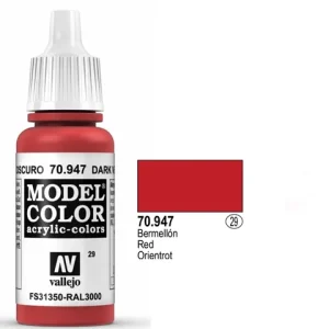 Modelcolor 70947 Red 17ml