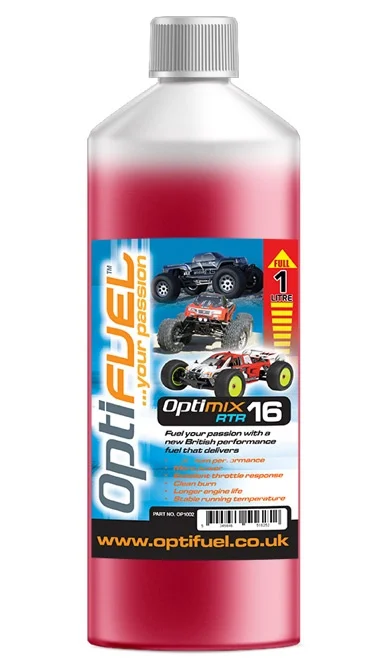 Optimix RTR Bränsle 16% Nitro 15% Olja 1L (skickas ej) - Bild 2