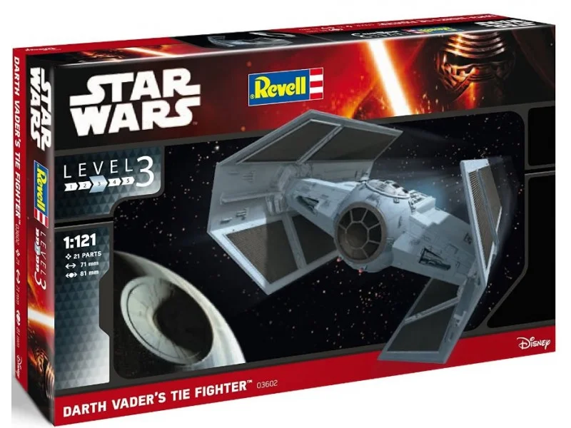Revell 63602 Model-Set Star Wars Darth Vader TIE Fighter - Bild 3