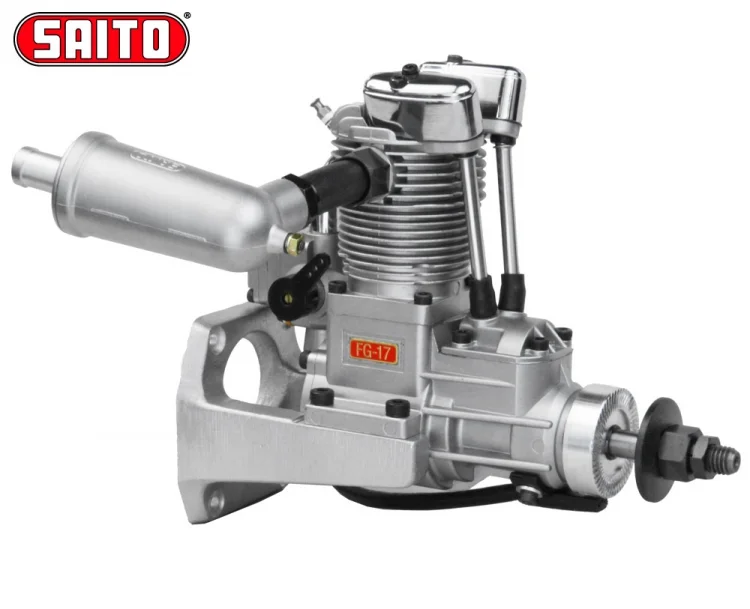 SAITO FG-17 17cc 4-takts Bensinmotor - Bild 3