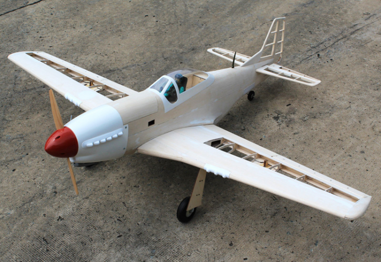 Seagull P-51 Mustang 1430mm 10cc Master Scale Kit - Bild 3