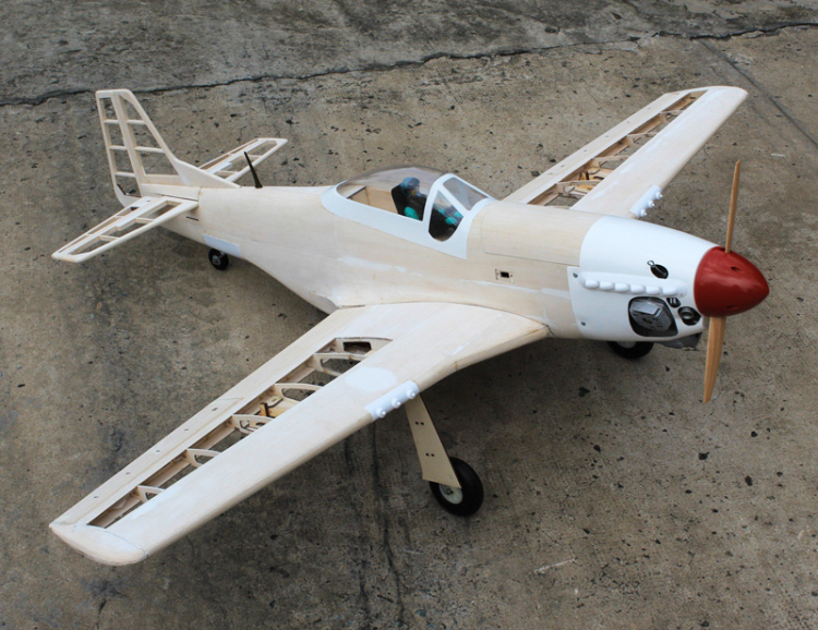 Seagull P-51 Mustang 1430mm 10cc Master Scale Kit - Bild 5